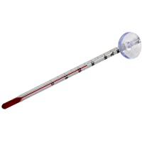 Los mejores  - Basico Celsius Sucker Fish Tank Ventosa Termómetro Temperatura del Agua L